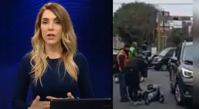 Juliana Oxenford recibe respaldo de joven que atropelló.