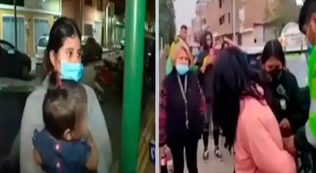 Mujer con presuntas alteraciones mentales fue detenida por la Policía Nacional del Perú