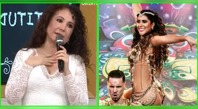 Janet Barboza arremete contra Melissa Paredes.
