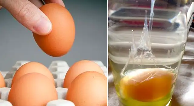 Interpretación del huevo en una limpia.