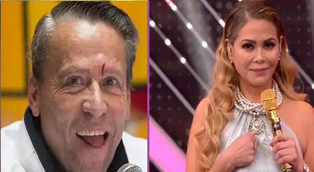 Alfredo Adame se le lanza a Gisela Valcárcel y le hace proposición.