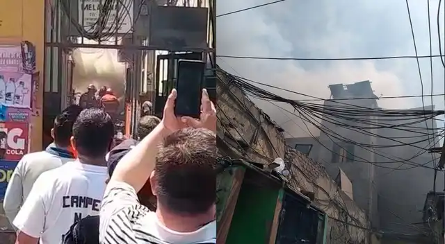 Incendio en el Rímac deja damnificados tres familias Incendio en el Rímac deja damnificados tres familias