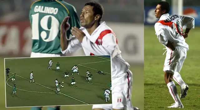 Roberto Palacios marcó uno de los mejores goles de Perú a Bolivia. Roberto Palacios marcó uno de los mejores goles de Perú a Bolivia.