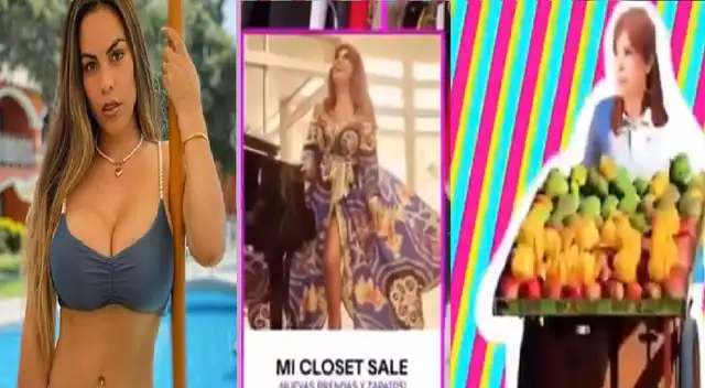Magaly Medina lanzó su closet sale y Aída Martínez sale al asecho.