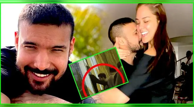 Ezio Oliva es captado ingresando a un resto bar.