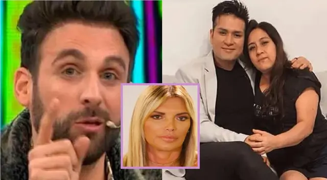 Rodrigo González se burla de Jessica Newton.