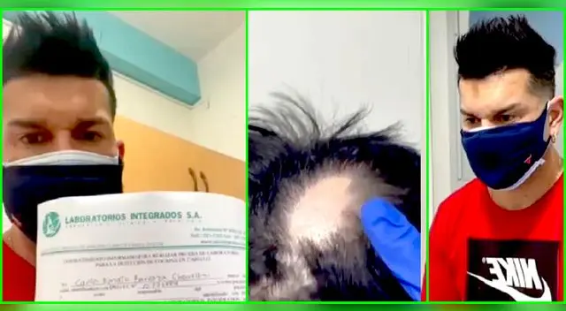 Tomate Barraza se somete a prueba toxicológica y muestra todo su proceso. Tomate Barraza se somete a prueba toxicológica y muestra todo su proceso.