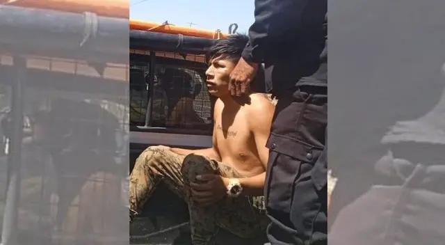 Ladrón encañonó a su vecina para robarle, sin imaginar que ella haría que la PNP lo detenga.