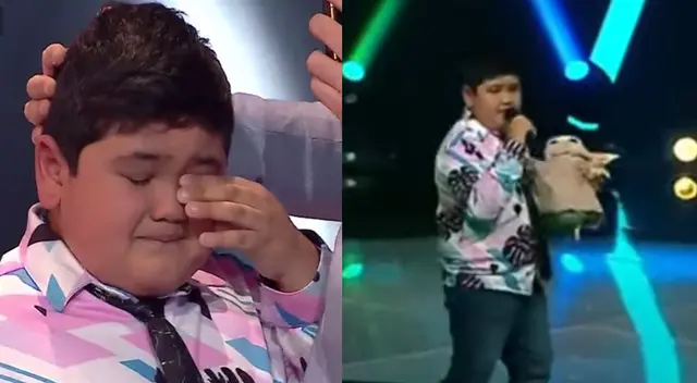 Ezio Pereira se puso nervioso y cantó con su  muñeco 'Baby Yoda'