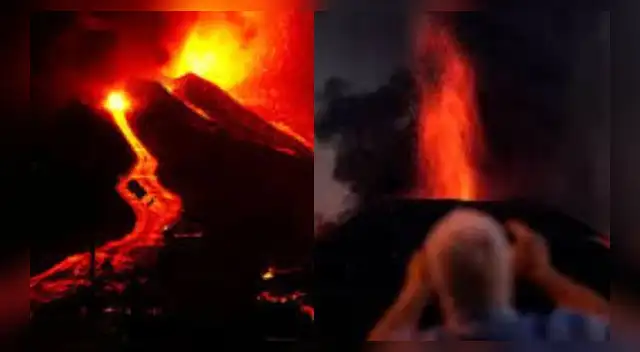 El volcán La Palma cobró su primera víctima. El volcán La Palma cobró su primera víctima.