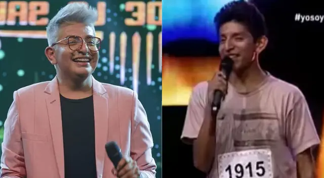 Bryan Arámbulo y la vez que sorprendió en Yo Soy con su registro al imitar a Annette Moreno.