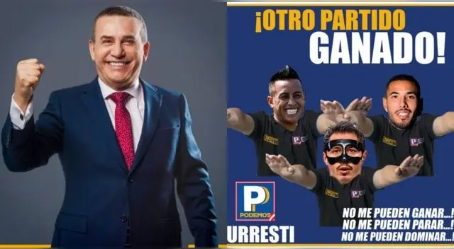 Con la chispa. Daniel Urresti celebra victoria de Perú con divertido meme: "Otro partido ganado". Con la chispa. Daniel Urresti celebra victoria de Perú con divertido meme: "Otro partido ganado".