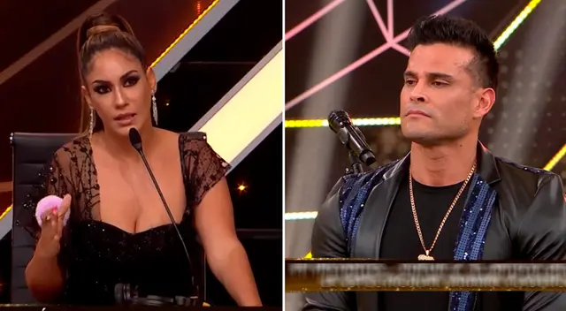 Tilsa Lozano se mostró disconforme por presentación de Christian Domínguez.