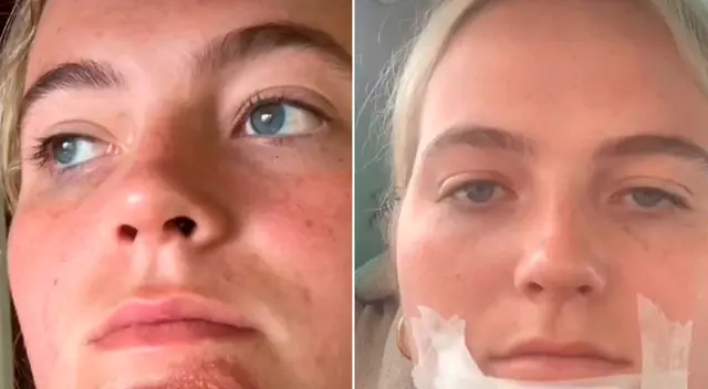 El video de la joven no tardó en viralizarse en TikTok. El video de la joven no tardó en viralizarse en TikTok.