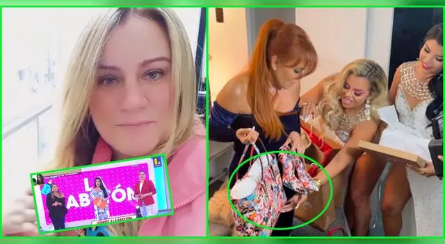 Lourdes Sacín arremete contra Magaly y le recuerda regalos de las hermanas Hurtado.