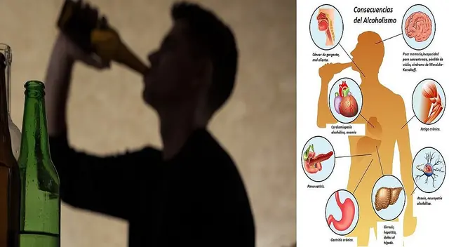 El abuso de bebidas alcohólicas son perjudiciales en tu salud.