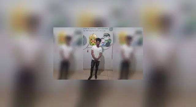 Sujeto intentó escapar por los techos de las viviendas.