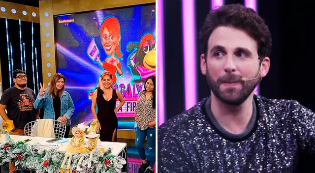 Reportero de Magaly Medina feliz por verdadero ampay de Patricio y Luciana.