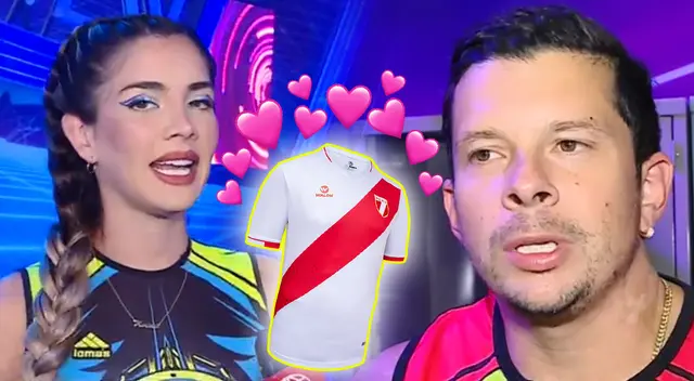 Mario Hart se manda con todo y bromea a Korina Rivadeneira antes del partido de la Selección Peruana.