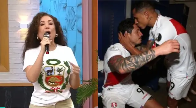 Janet Barboza inició América Hoy luciendo una camiseta de Perú y decidió dar su pronóstico para el partido que nos podría llevar a Qatar 2022. Janet Barboza inició América Hoy luciendo una camiseta de Perú y decidió dar su pronóstico para el partido que nos podría llevar a Qatar 2022.