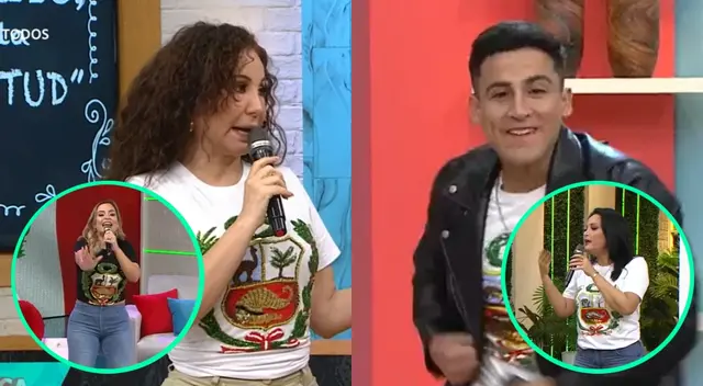 Janet Barboza aseguró que se sentía responsable de Elías Montalvo ahora que estaba en El Artista del Año, y se declaró su familiar. Janet Barboza aseguró que se sentía responsable de Elías Montalvo ahora que estaba en El Artista del Año, y se declaró su familiar.