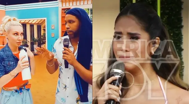 Edson Dávila 'Giselo' hizo imitación de Melissa Paredes.