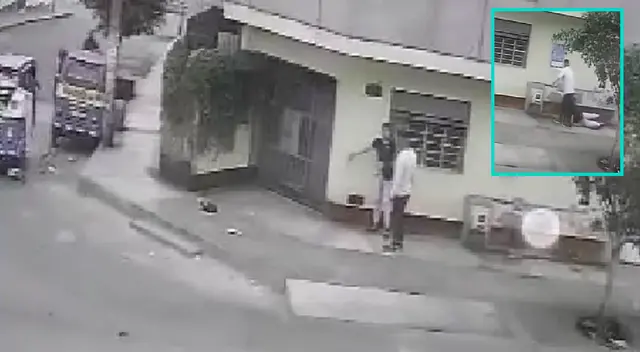 Joven recibe brutal golpiza en plena vía pública. Joven recibe brutal golpiza en plena vía pública.