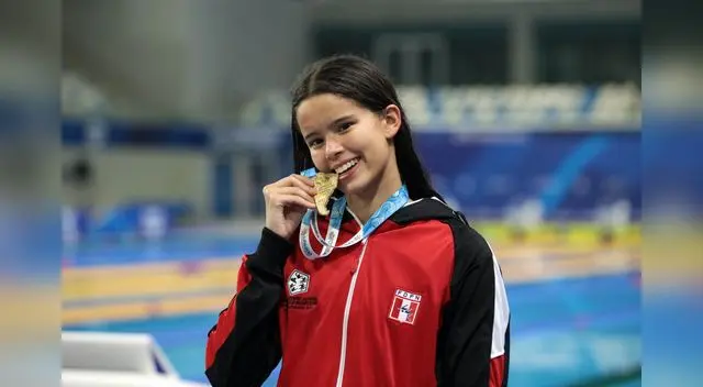 Alexia Sotomayor logró tres medallas de oro