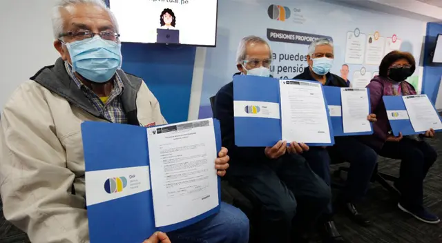 Afiliados a la ONP podrán cobrar sus pensiones proporcionales. Afiliados a la ONP podrán cobrar sus pensiones proporcionales.