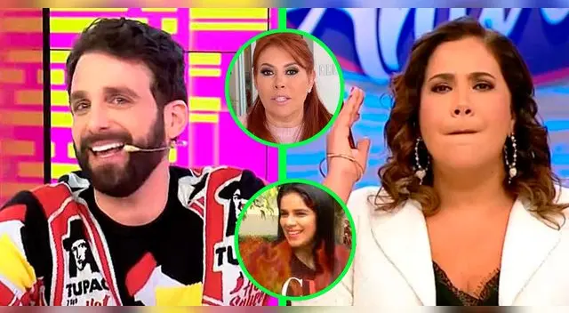 Rodrigo González le jugó singular broma a Giuliana Rengifo con 'sablazo' para Magaly.