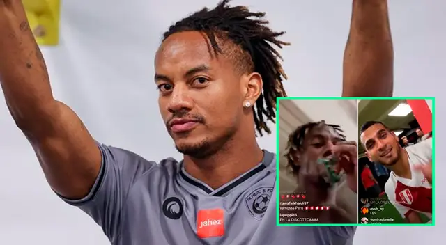 Carrillo bromeó a Trauco por su mano dentro del área que ocasionó el penal en favor de la Vinotinto a los 67’ del partido.