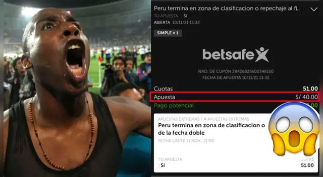 La apuesta se ha vuelto viral en las redes sociales.