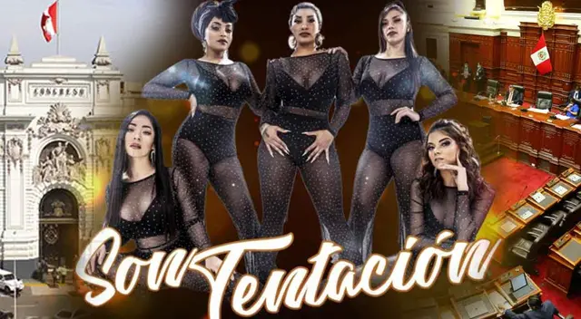 Son Tentación la hará linda en el Congreso de la República.