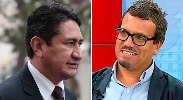 Vladimir Cerrón criticó a Christian Hudtwalcker en su cuenta de Twitter.