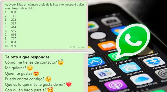 Desafíos para compartir en WhatsApp