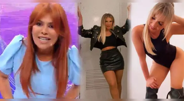 Magaly Medina no pasó por alto la contorneada figura de Johanna San Miguel.