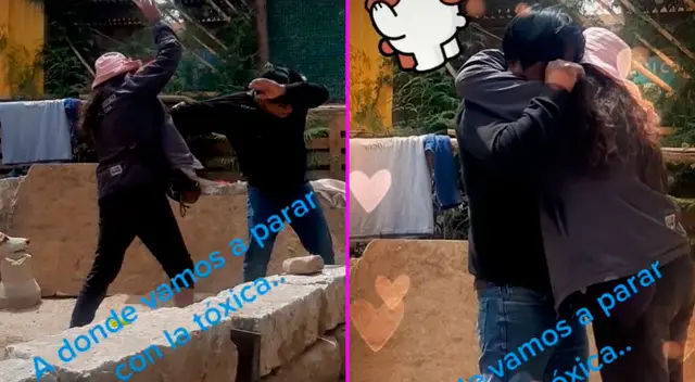 El video viral se hizo tendencia en TikTok. El video viral se hizo tendencia en TikTok.