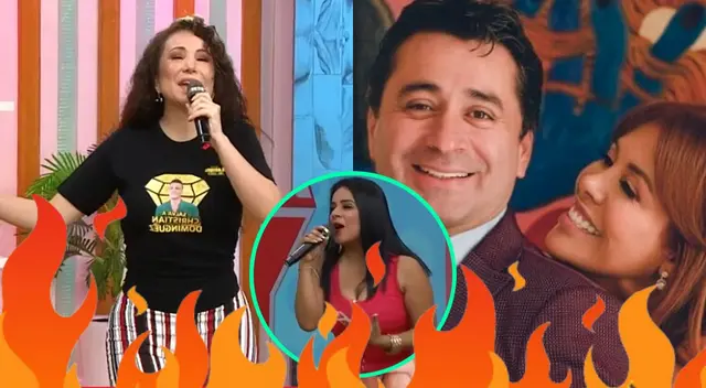 Janet Barboza dejó en claro EN VIVO que Magaly Medina sabía del romance de Giuliana Rengifo y Alfredo Zambrano, y que esto no le gustaba nada.