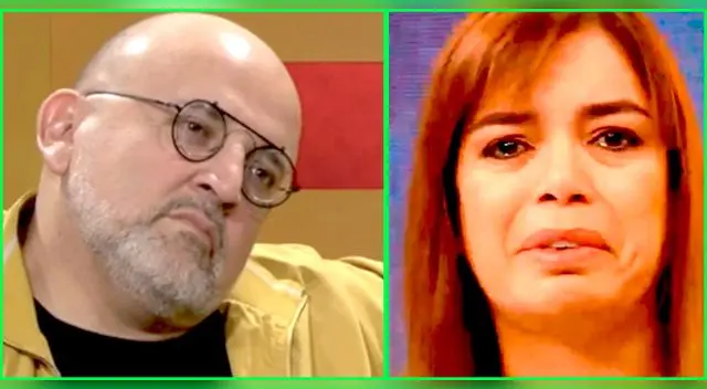 Beto Ortiz arremete contra Milagros Leiva, pese a ser compañeros de canal.