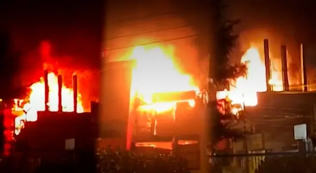 Incendio afectó a dos familias tras la falta de agua