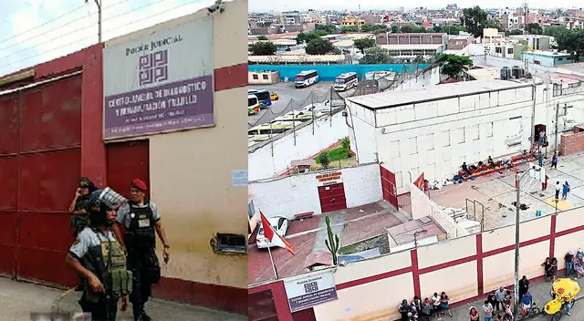 Registran nueva fuga de internos en el Centro de Diagnóstico y Rehabilitación de Trujillo.