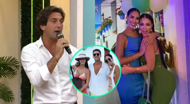 Antonio Pavón aseguró que fue Joi Sánchez quien lo animó a arreglar las cosas con Sheyla Rojas, y se mostró agradecido de que se lleven tan bien.