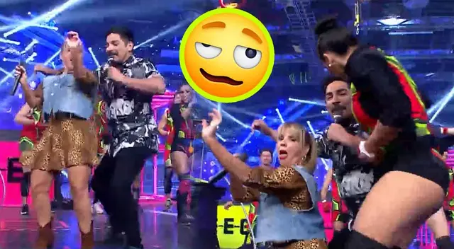 Allison Pastor se mandó con todo al ver a su esposo bailar con Johanna. Allison Pastor se mandó con todo al ver a su esposo bailar con Johanna.