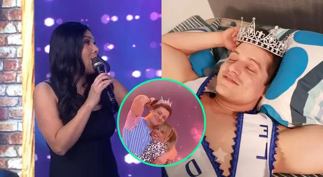 Gino Pesaressi fue coronado por Johanna San Miguel como