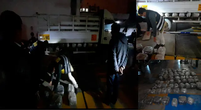 La droga estaba en caletas del vehículo La droga estaba en caletas del vehículo