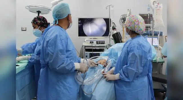 Operación en menores de edad