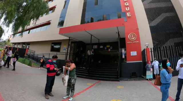 Fachada del Poder Judicial de Lambayeque.
