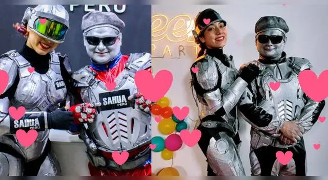 El corazón de Robotín solo late por Tina, su Robo-Tina más querida. El corazón de Robotín solo late por Tina, su Robo-Tina más querida.