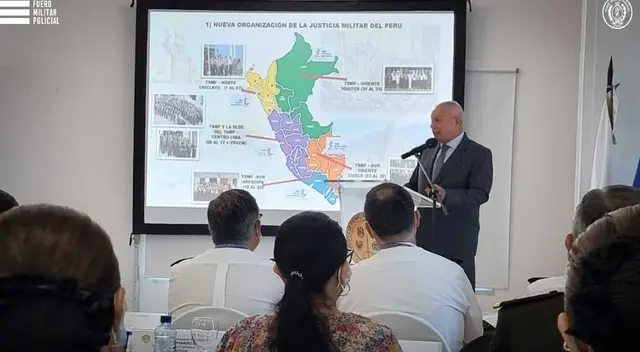 El presidente del Fuero Militar Policial, General de Brigada Alonso Leonardo Esquivel Cornejo se presenta en cumbre internacional El presidente del Fuero Militar Policial, General de Brigada Alonso Leonardo Esquivel Cornejo se presenta en cumbre internacional