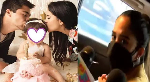 Melissa Paredes asegura ella sí ayudaba en educación de su hija.